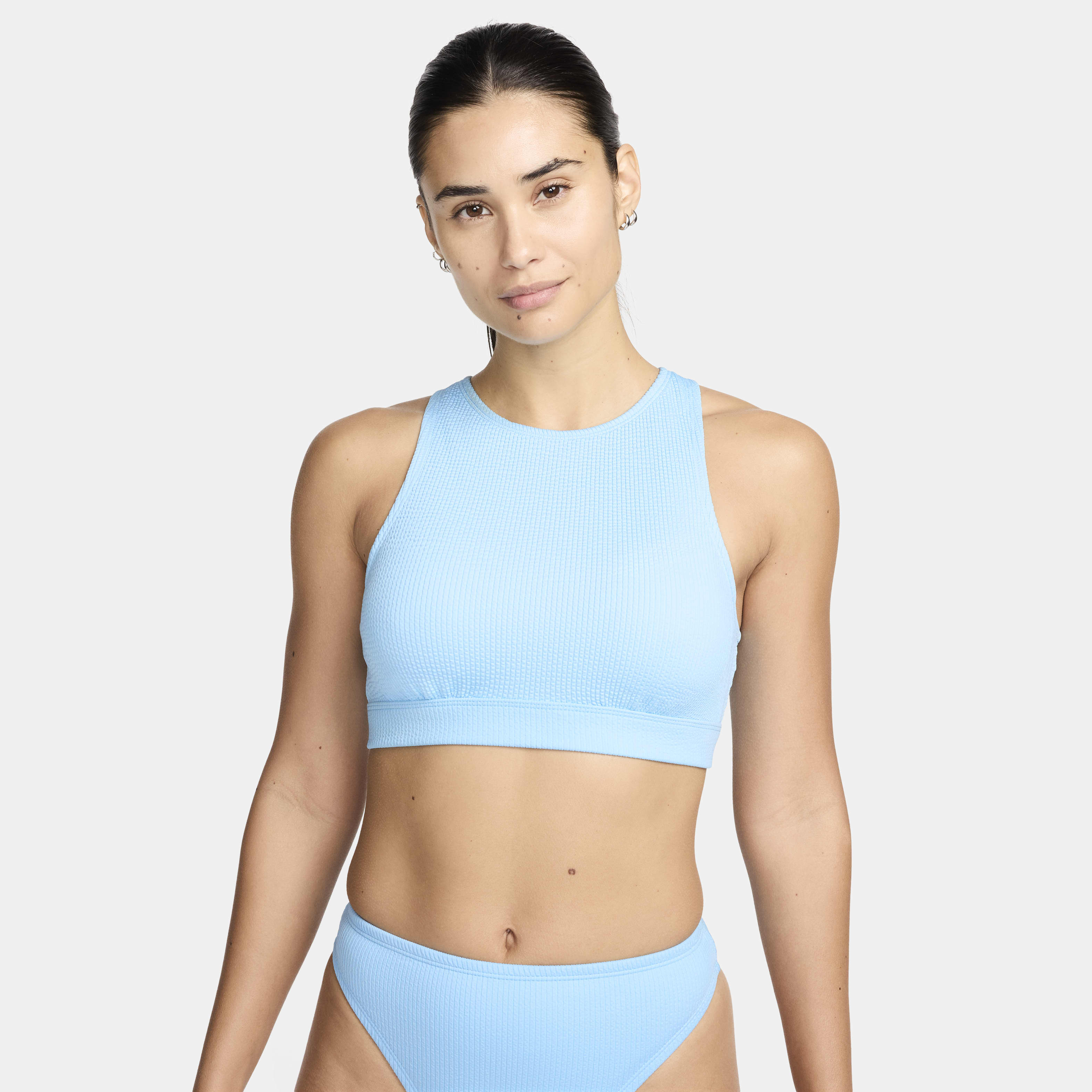 Nike high neck bikini best sale